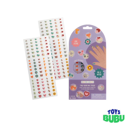 Stephen Joseph Clear Nail Stickers