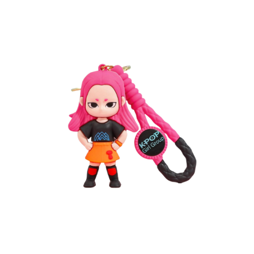 K Pop Demon Hunters Silicon Keychain