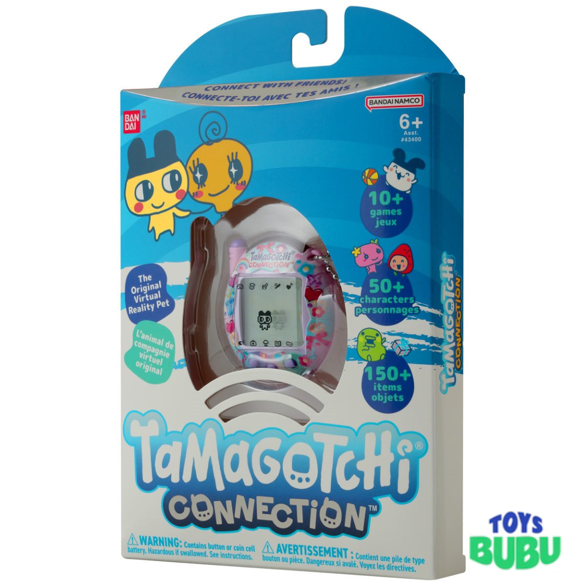 Tamagotchi Connection Sweet Charms Digital Pet – Interactive Virtual Pet Toy by Bandai