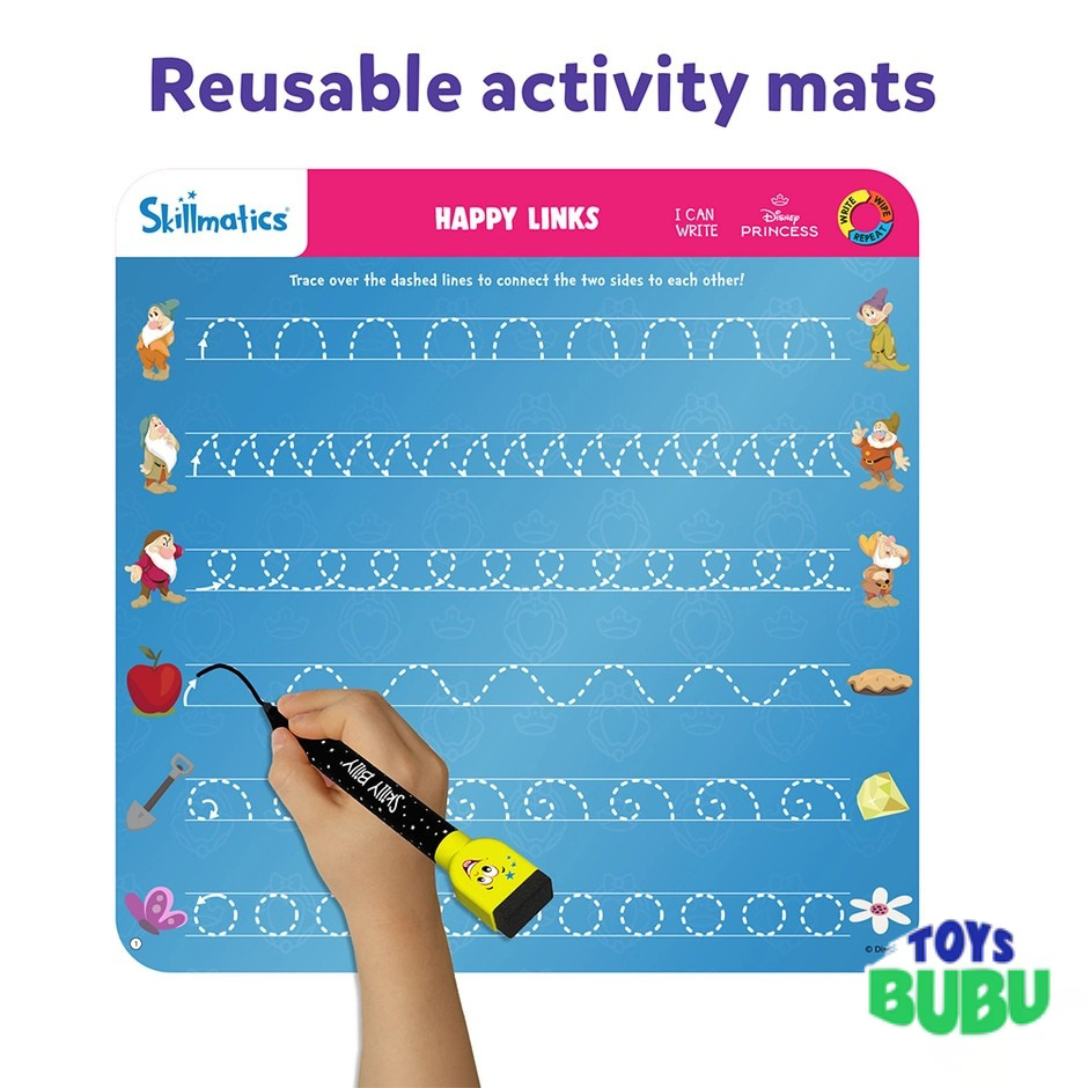 I Can Write: Disney Princess Activity Mats by Skillmatics