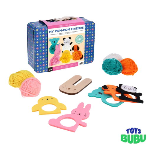 My Pom-Pom Friends Craft Kit - Creative Craft
