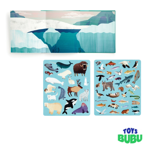 Arctic Life Sticker Play Reusable Activity Set