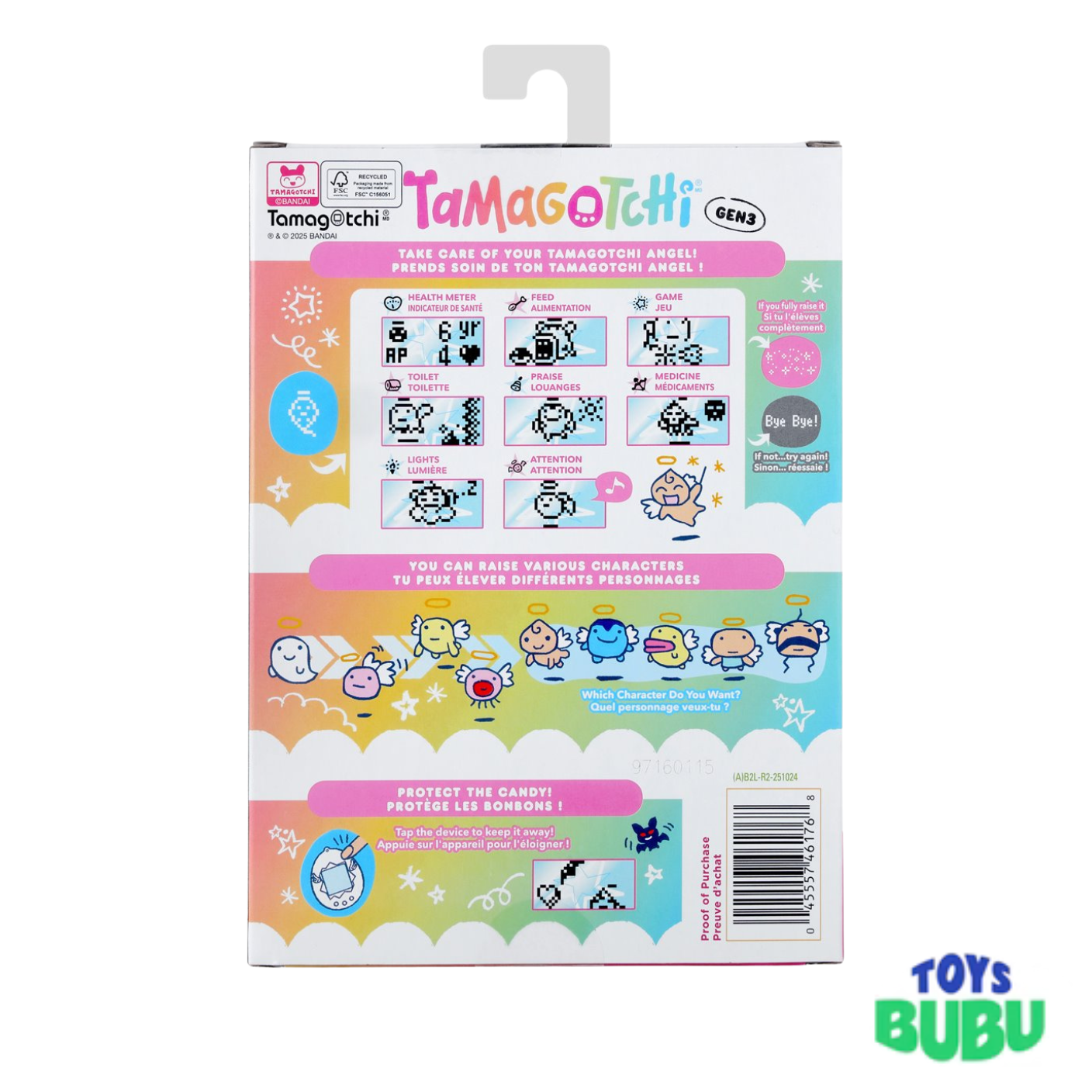 Tamagotchi Original Angel Flower Bouquet – Digital Pet Toy for Kids