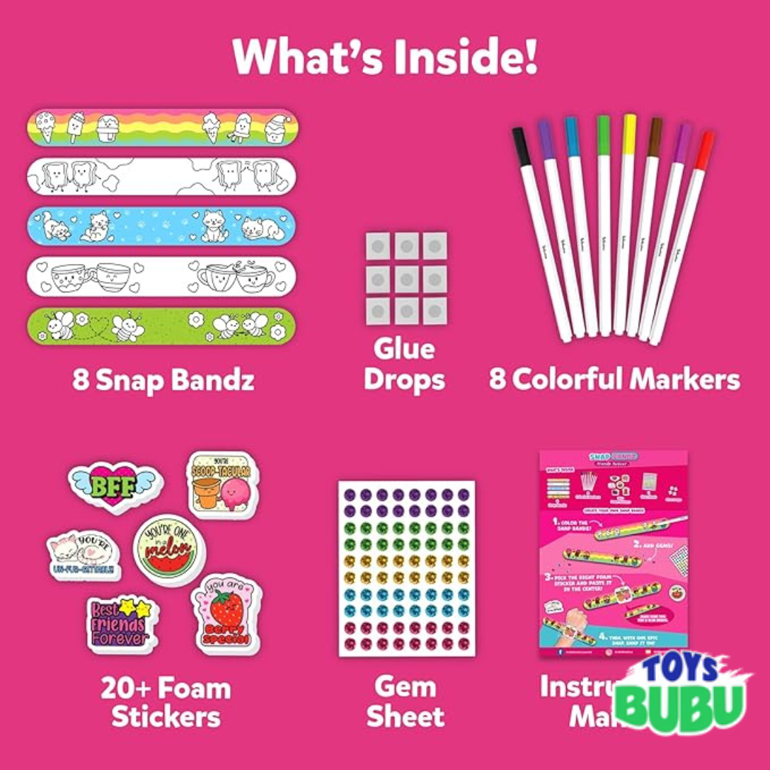 Snap Bands Craft Activity by Skillmatics