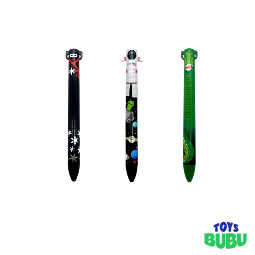 Twice As Nice Metallic 2 Color Click Pen