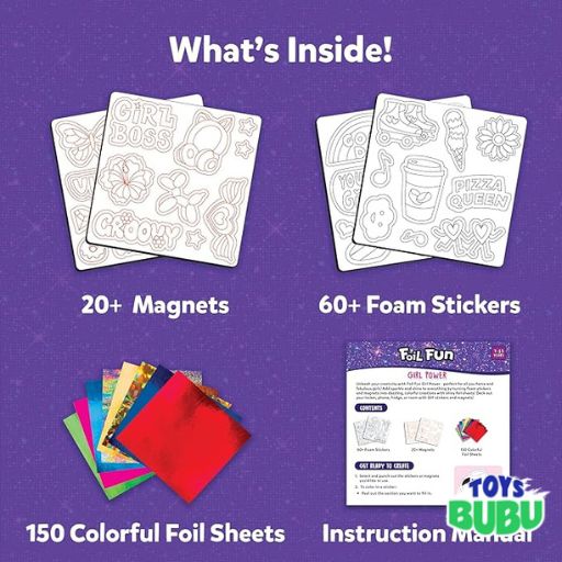 Foil Fun Girl Power by Skillmatics