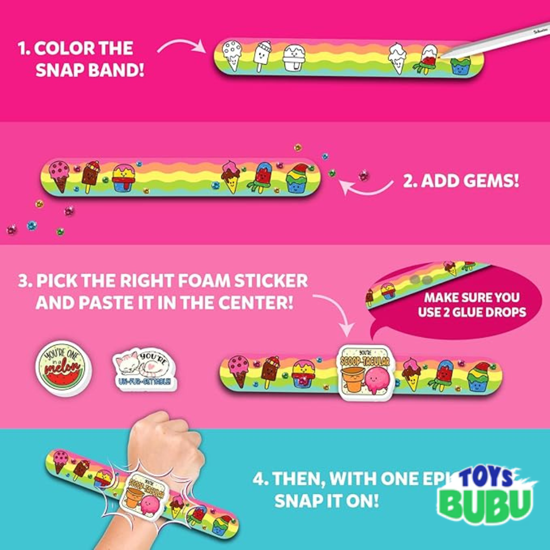 Snap Bands Craft Activity by Skillmatics