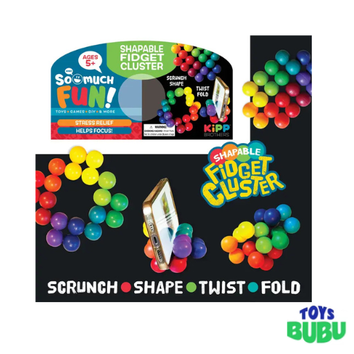 So Much Fun! Shapeable Fidget Cluster Toy