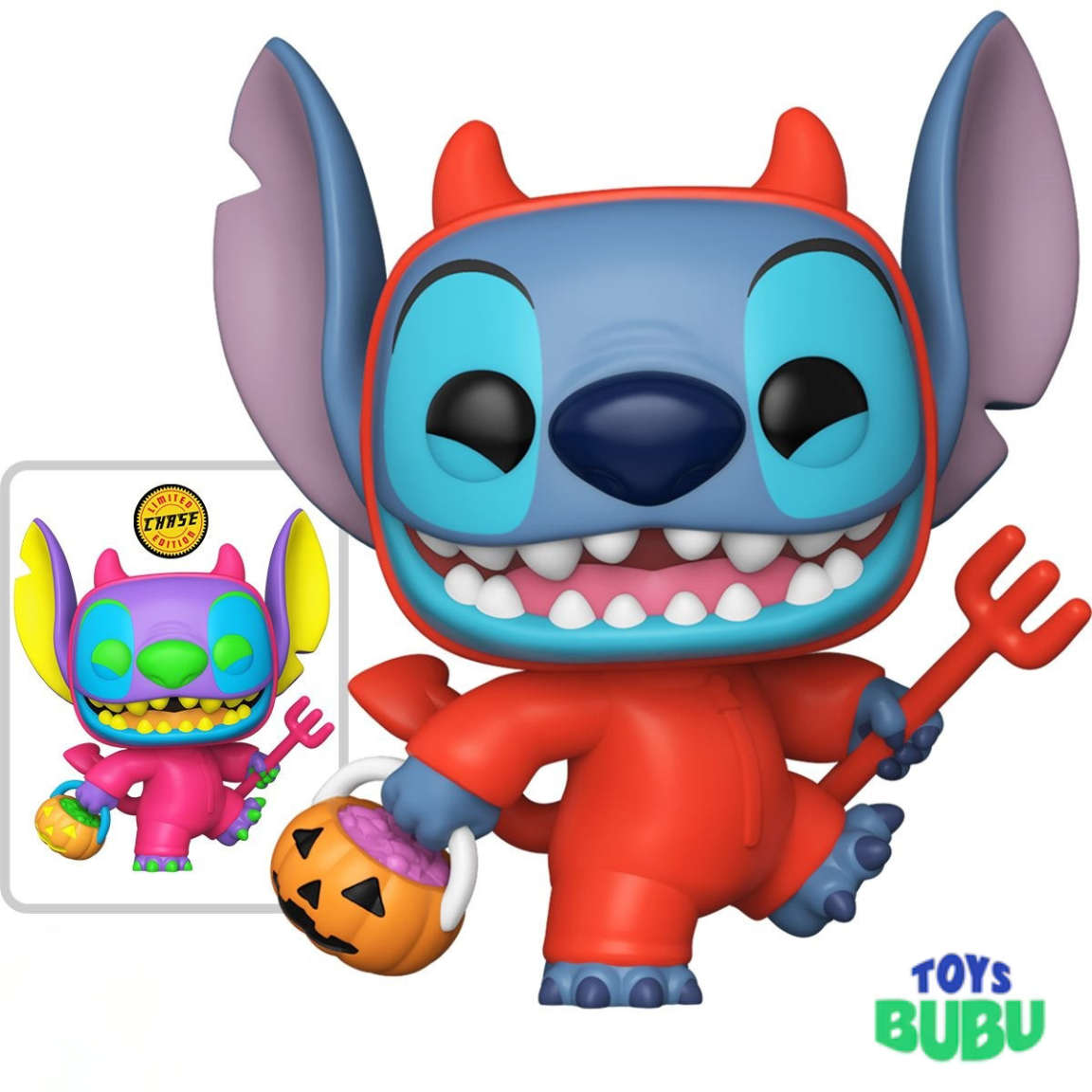 Devilish Stitch Funko Pop #1701 – Lilo & Stitch Entertainment Earth Exclusive Vinyl Figure - 4 inches (10.16 cm) tall