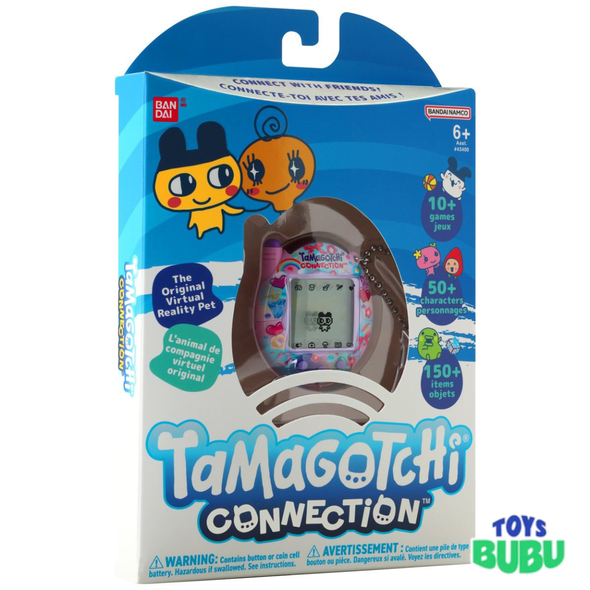 Tamagotchi Connection Sweet Charms Digital Pet – Interactive Virtual Pet Toy by Bandai