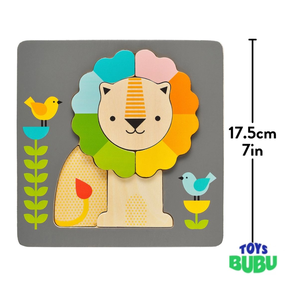 Little Lion Chunky Wood Puzzle by Petit Collage