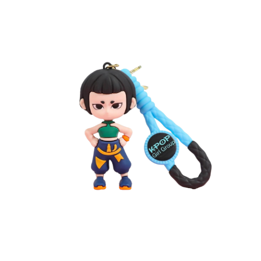 K Pop Demon Hunters Silicon Keychain