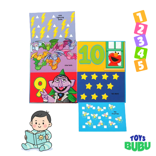 Sesame Street: 1 2 3 Count with Elmo! By Sesame Street (Board Book)