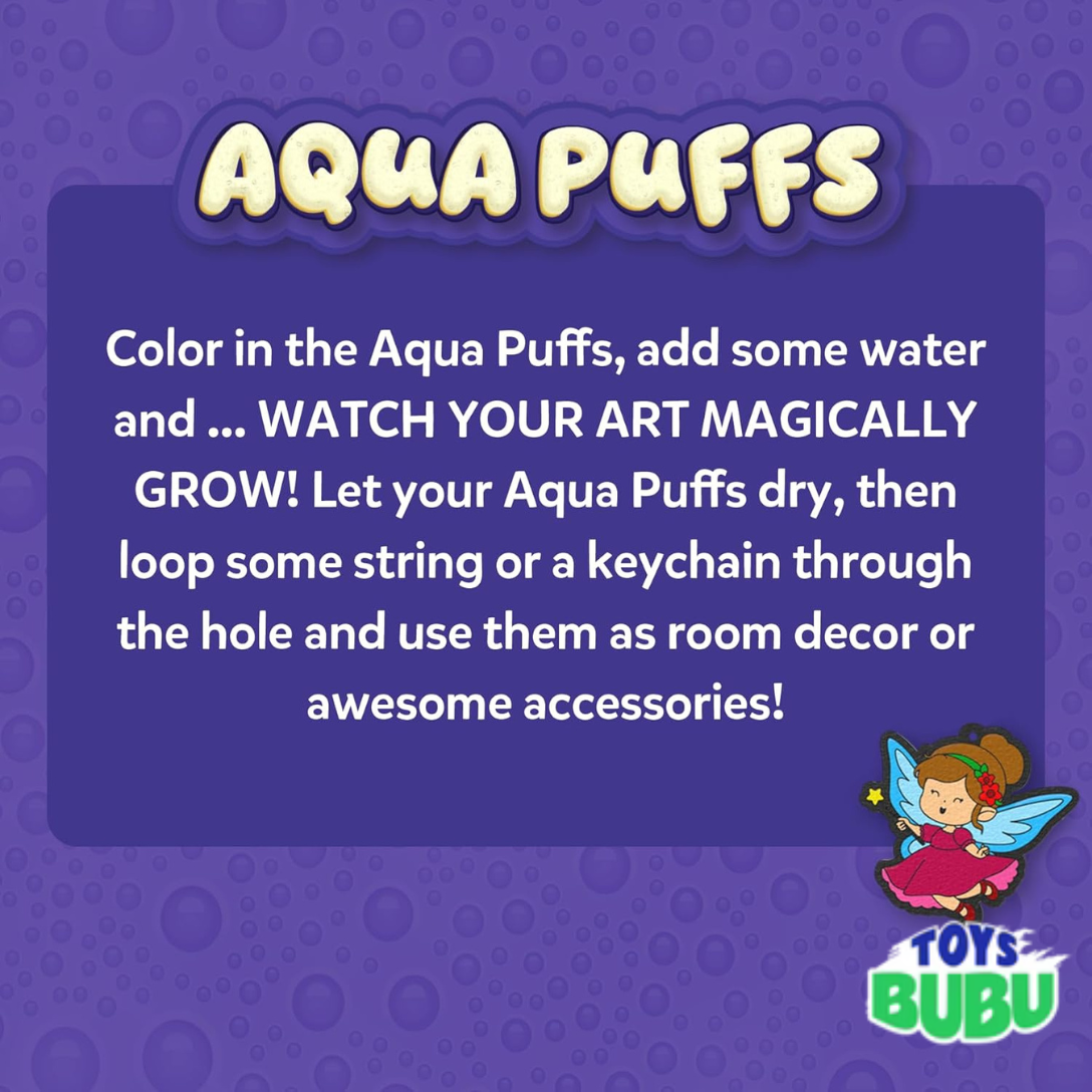 3D Art Aqua Puffs by Skillmatics