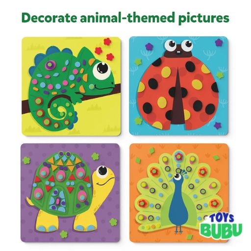No Mess Kids: Fun with Foam (Amazing Animals) by Skillmatics