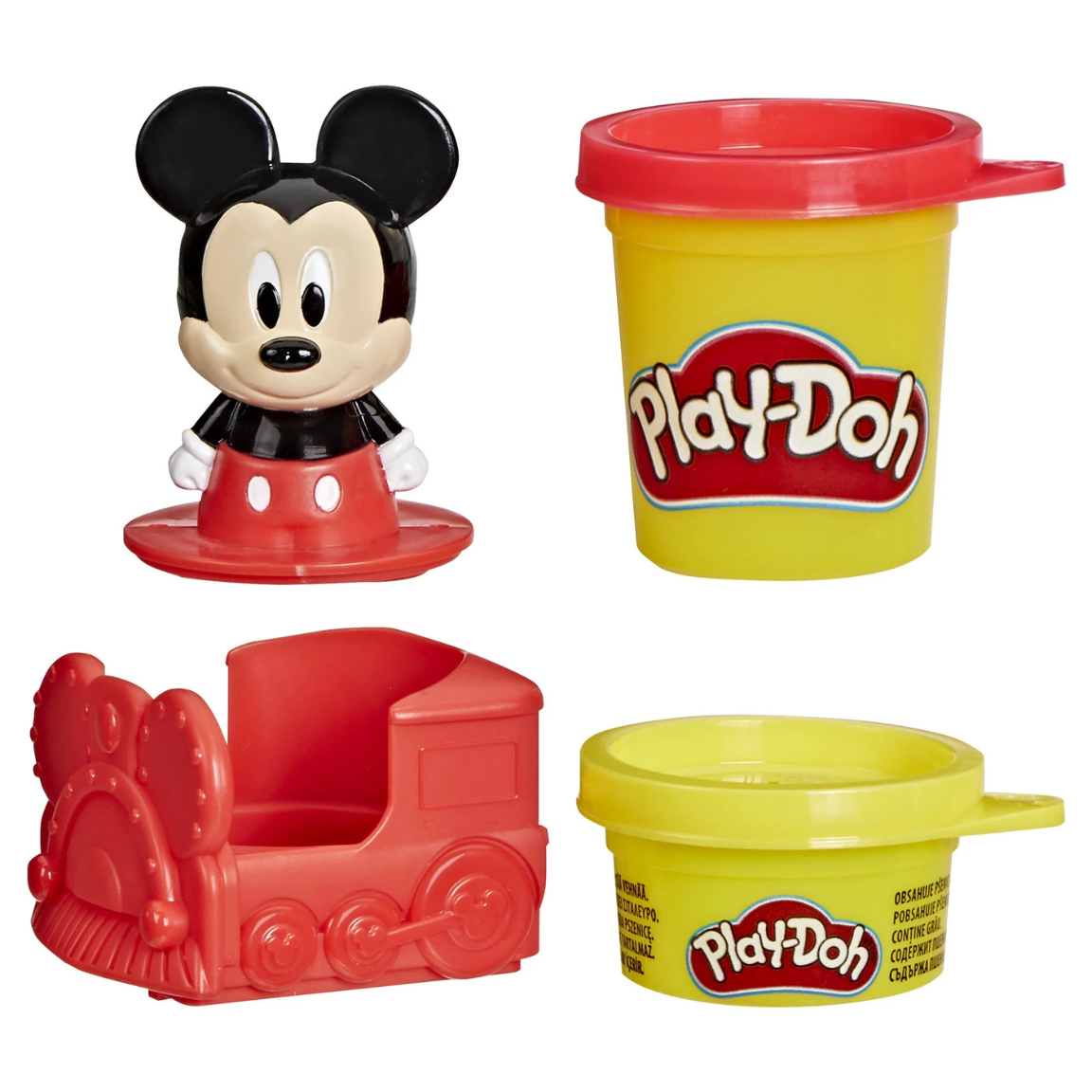 Disney Play-Doh Stamp & Go Set – Mickey Minnie Donald - Toddler Activity