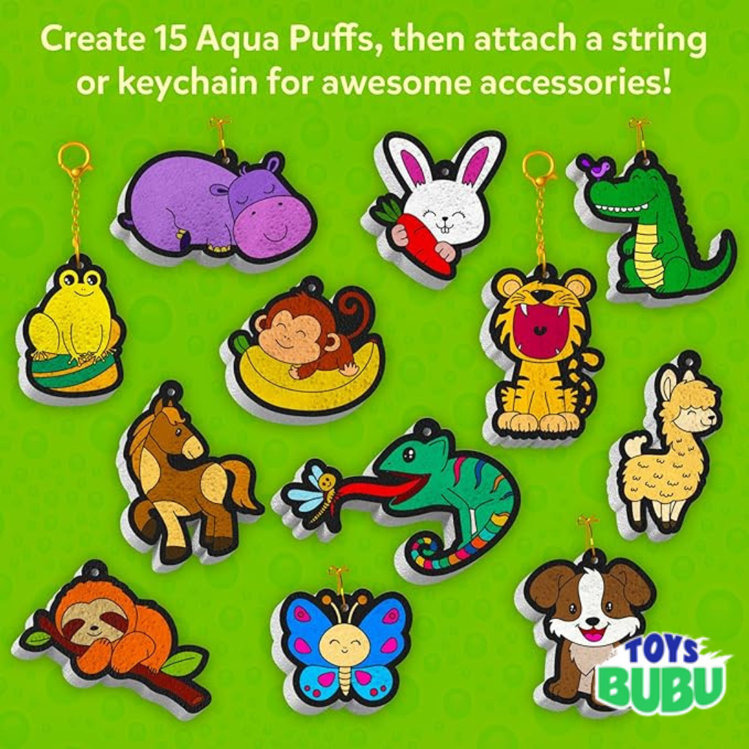 3D Art Aqua Puffs by Skillmatics