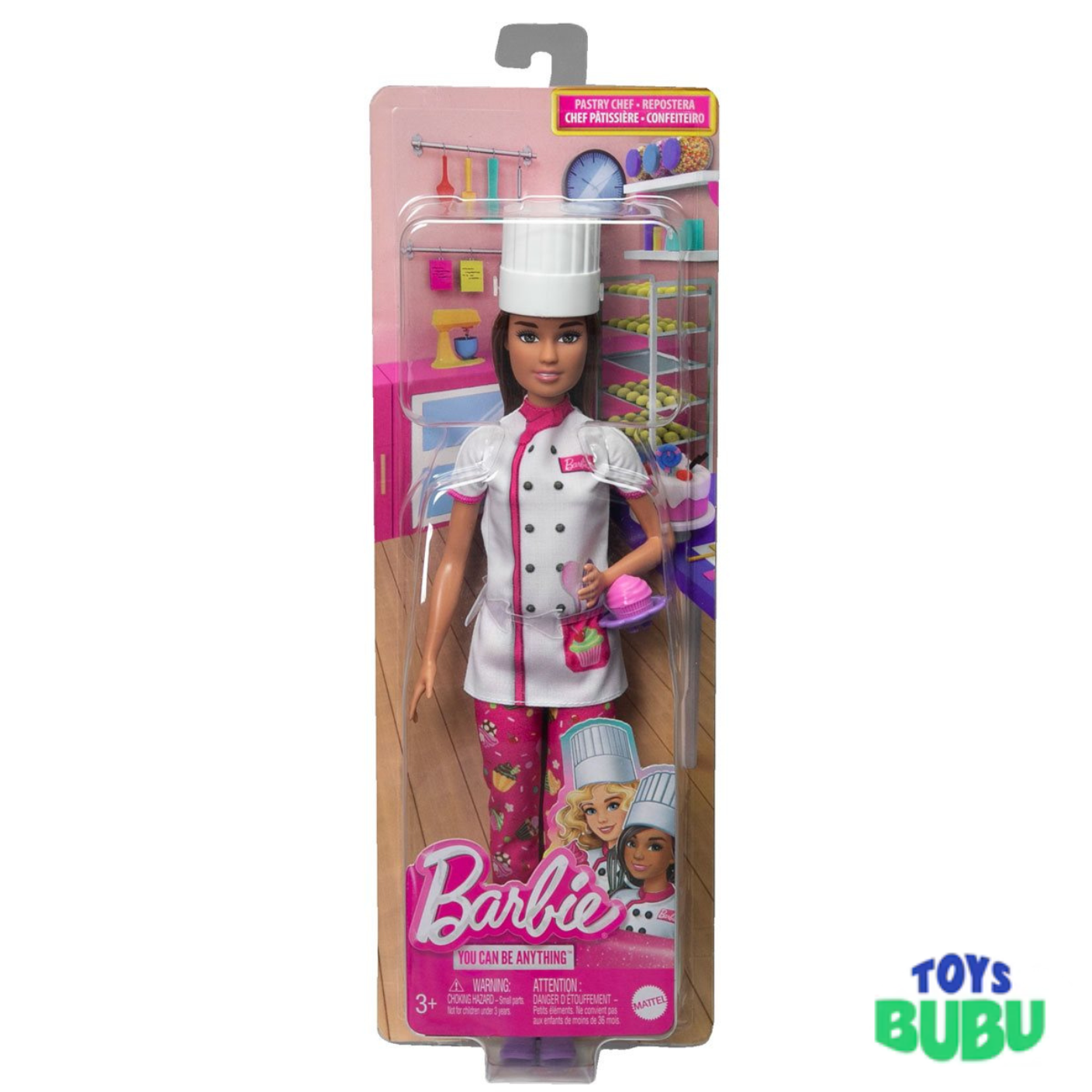 Barbie Career Doll Assortment – 4 Variants Role Play Toy Set for Kids