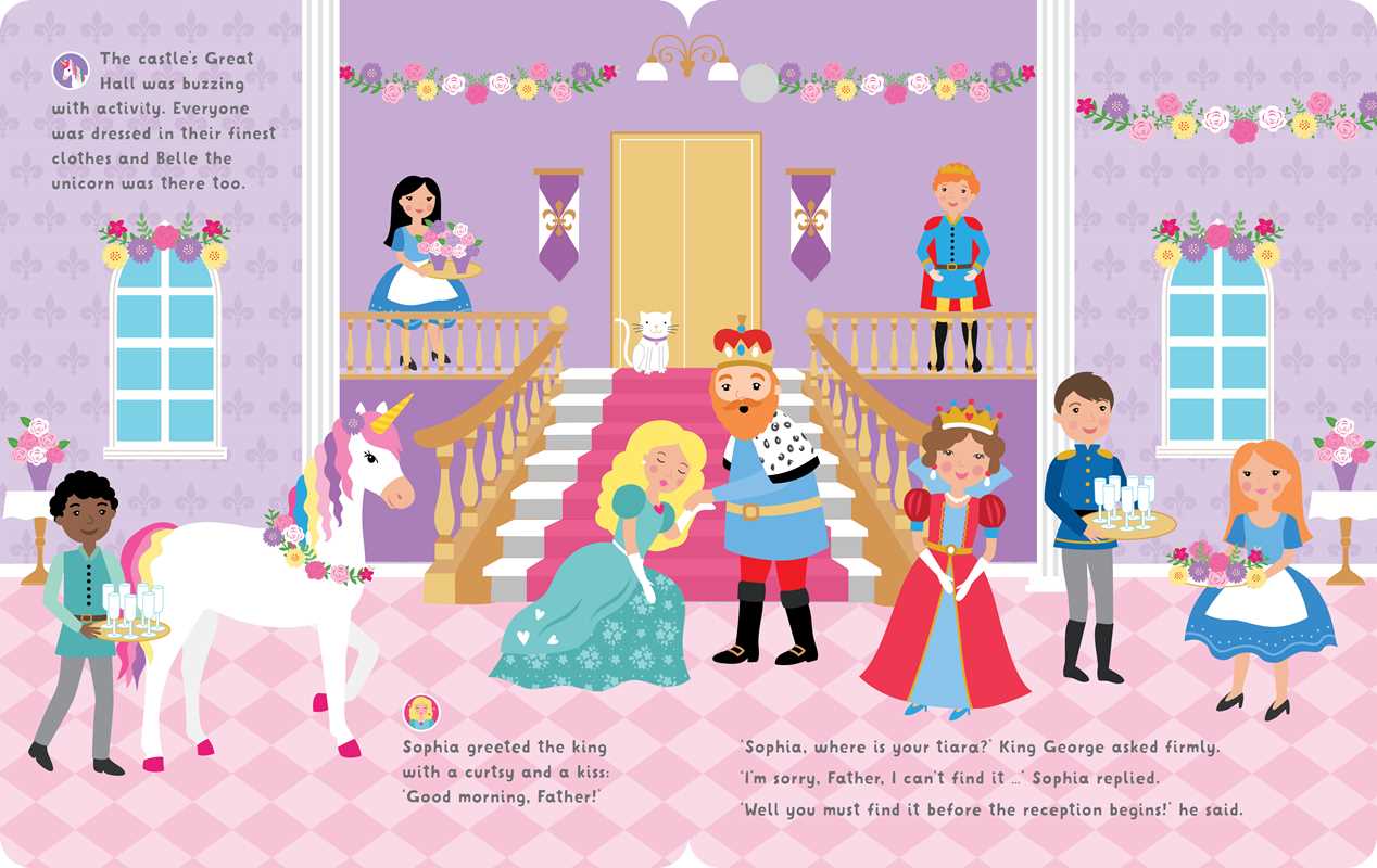 Unicorn Sound Book for Kids – The Lost Tiara Interactive Story with 10 Sound Buttons