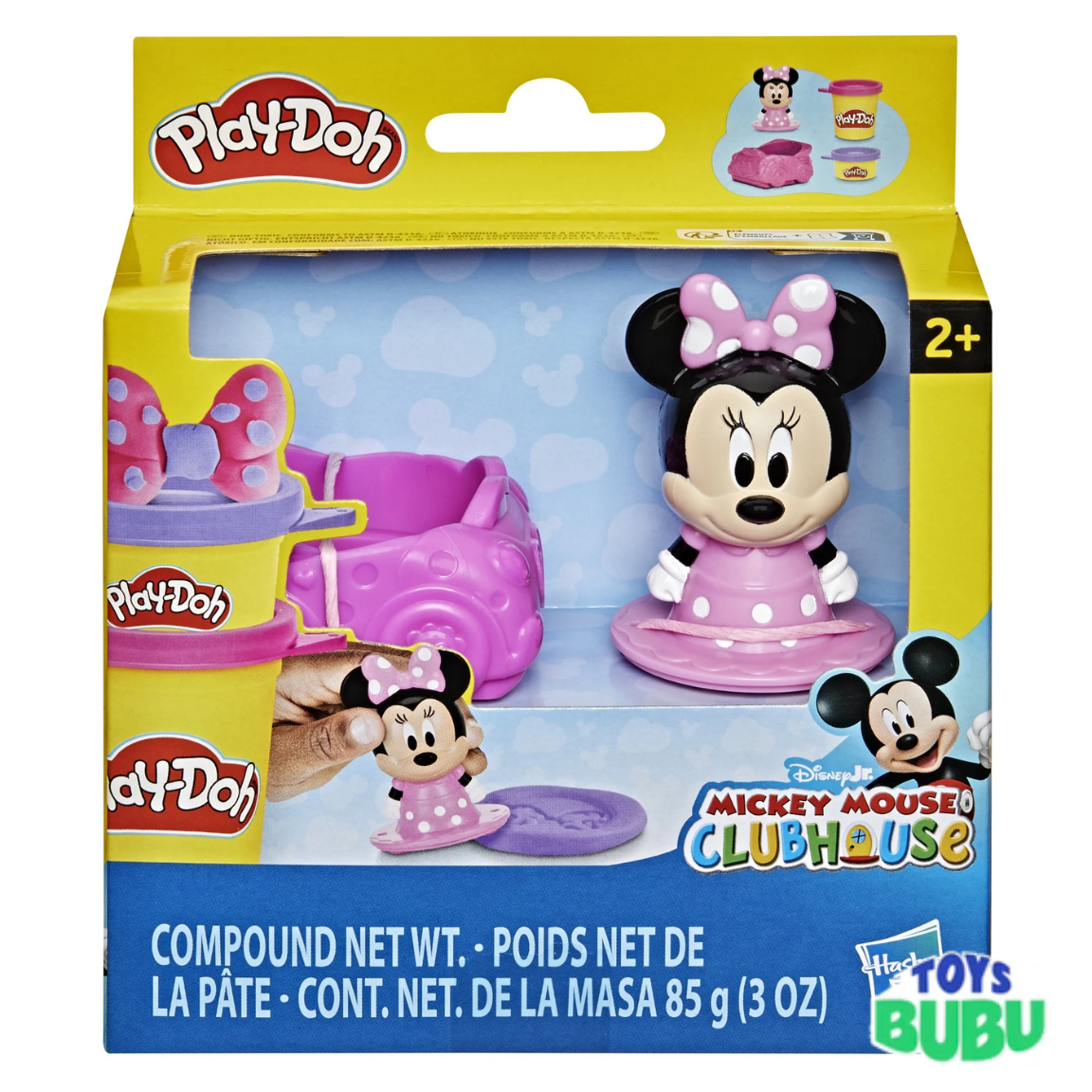 Disney Play-Doh Stamp & Go Set – Mickey Minnie Donald - Toddler Activity
