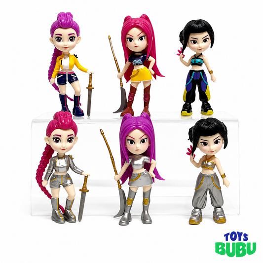 KPop Demon Hunters Dolls and 10cm PVC Figures
