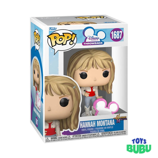 Funko Pop! Hannah Montana vinyl figure in packaging with Disney branding