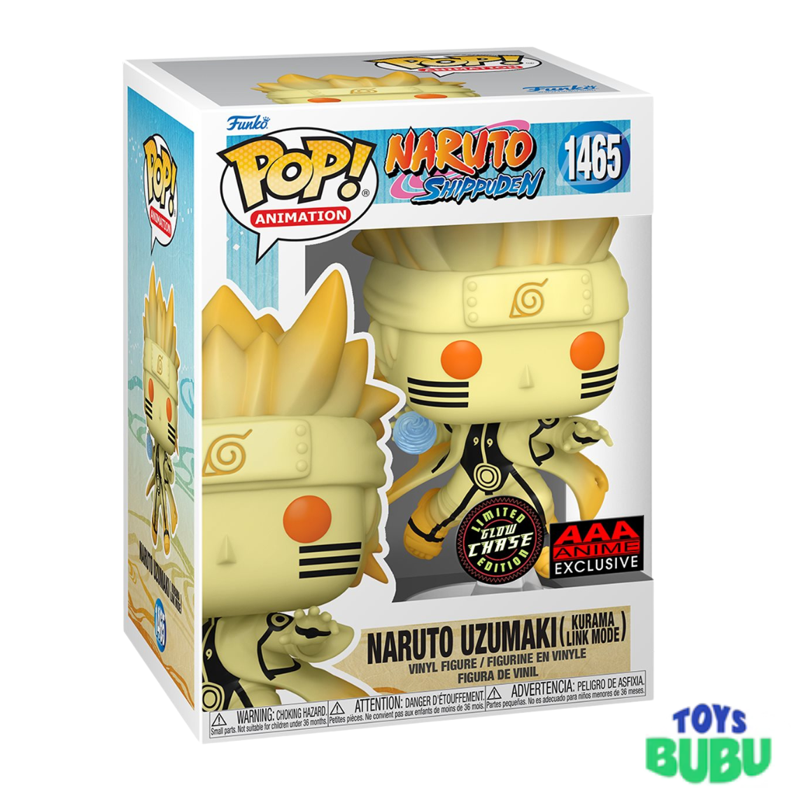 Funko Pop! Naruto figurine in packaging with visible branding