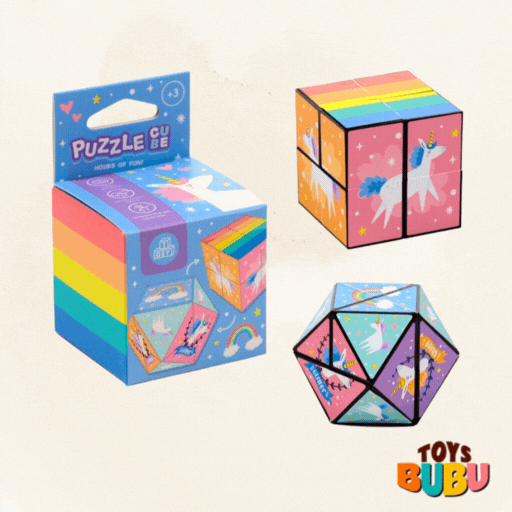 Unicorn Magic Puzzle Cube Toy