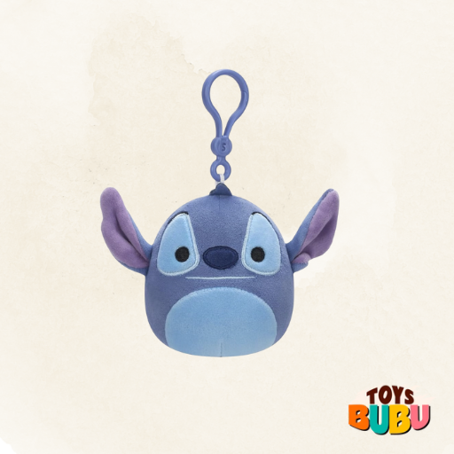 Disney Stitch - Squishmallow Plush Keychain