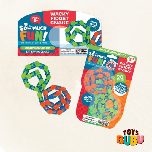 So Much Fun! Fidget Snake Blister Pack