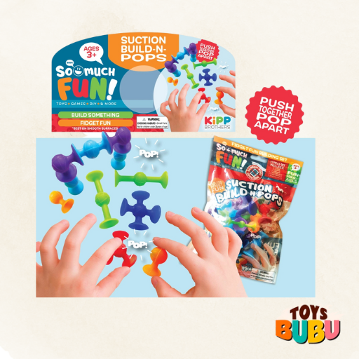 So Much Fun! Suction Build-N-Pop Toy