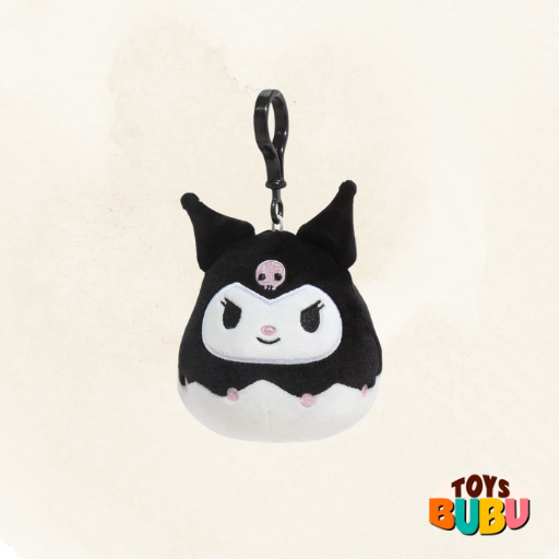 Sanrio Kuromi - Squishmallow Plush Keychain