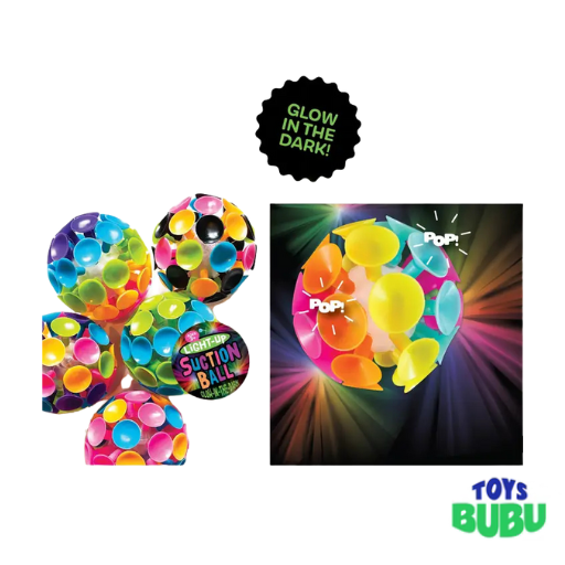 So Much Fun! Light Up Suction Ball
