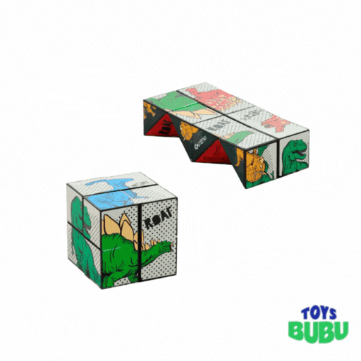 Dinosauria Puzzle Cube Toy