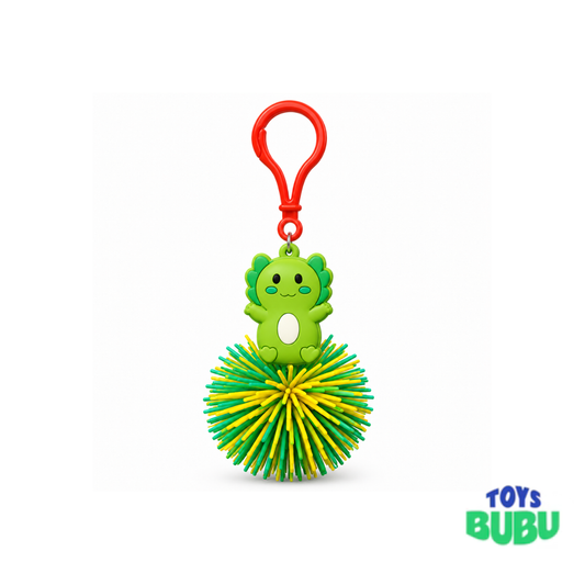Axolotl Kush Backpack Buddy Keychain – Assorted Clip-On Plush Accessory (Sold Individually)