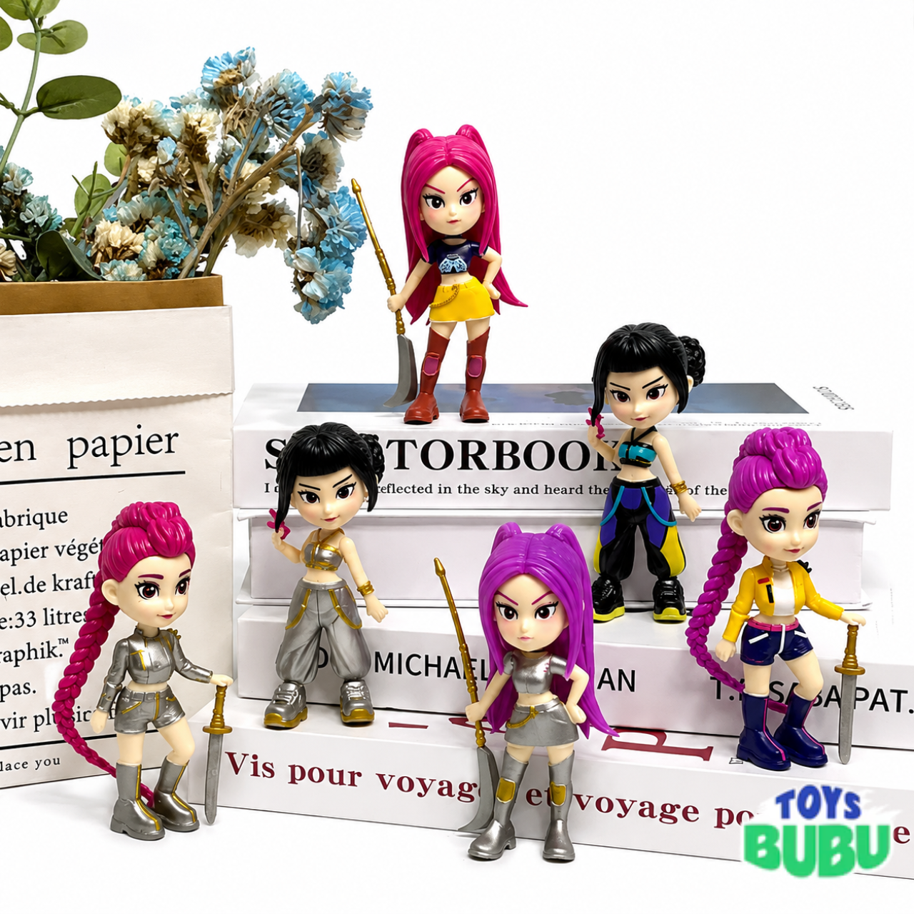 KPop Demon Hunters Dolls and 10cm PVC Figures