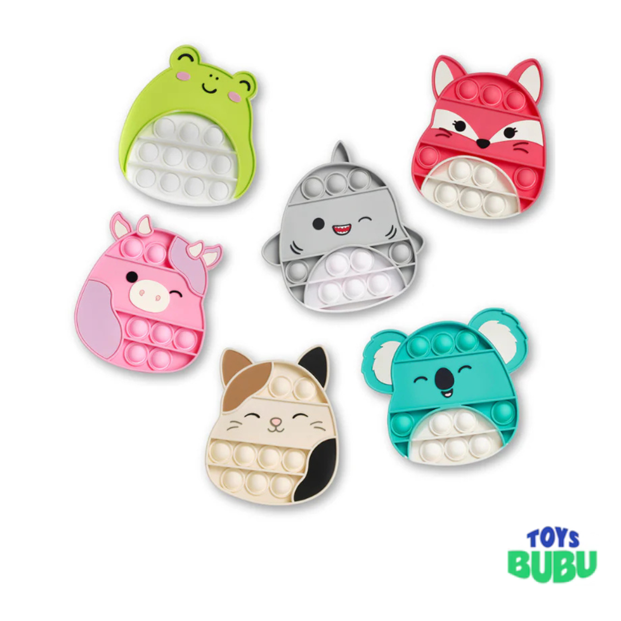 SSquishmallows Mystery Blind Bag Pop It Fidget Toy – Surprise Collectible (1 Mystery Blind Bag)