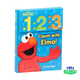 Sesame Street Elmo Lift-the-Flap Counting Board Book – Learn to Count 1 to 10 for Toddlers
