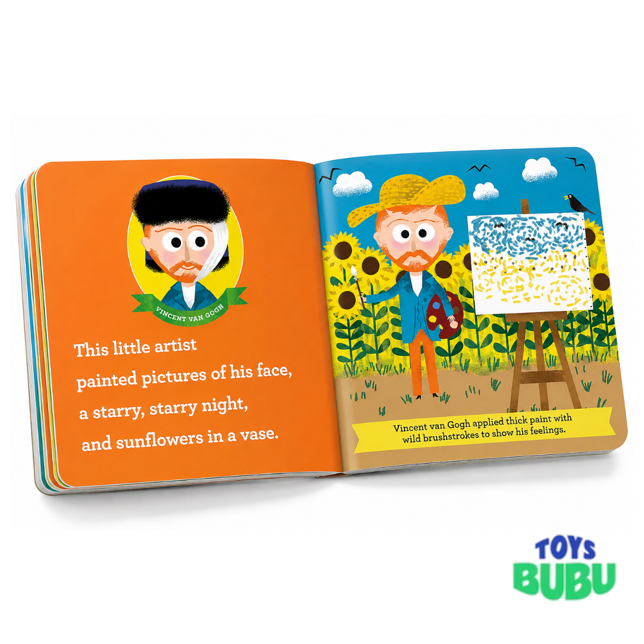 This Little Artist Board Book – Baby's First Introduction to Famous Artists (Ages 0–4)