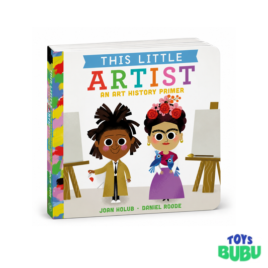 This Little Artist Board Book – Baby's First Introduction to Famous Artists (Ages 0–4)