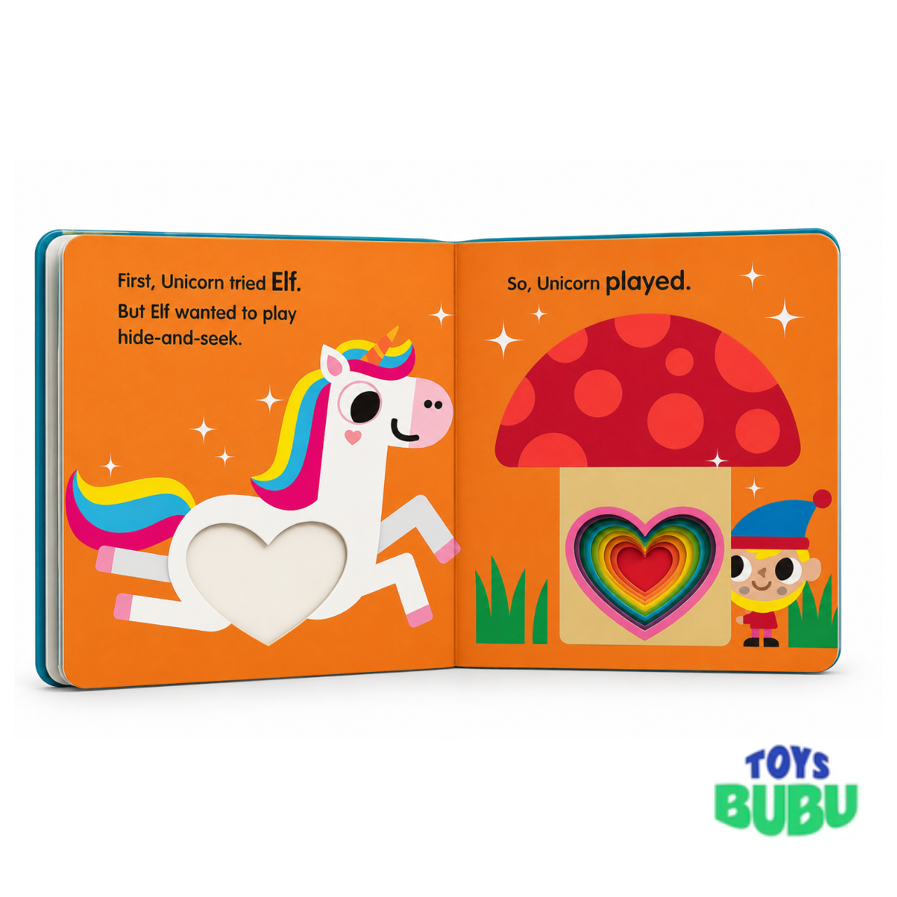 The Kind Unicorn Children's Picture Book – Heart-Shaped Die-Cut Story About Kindness & Empathy