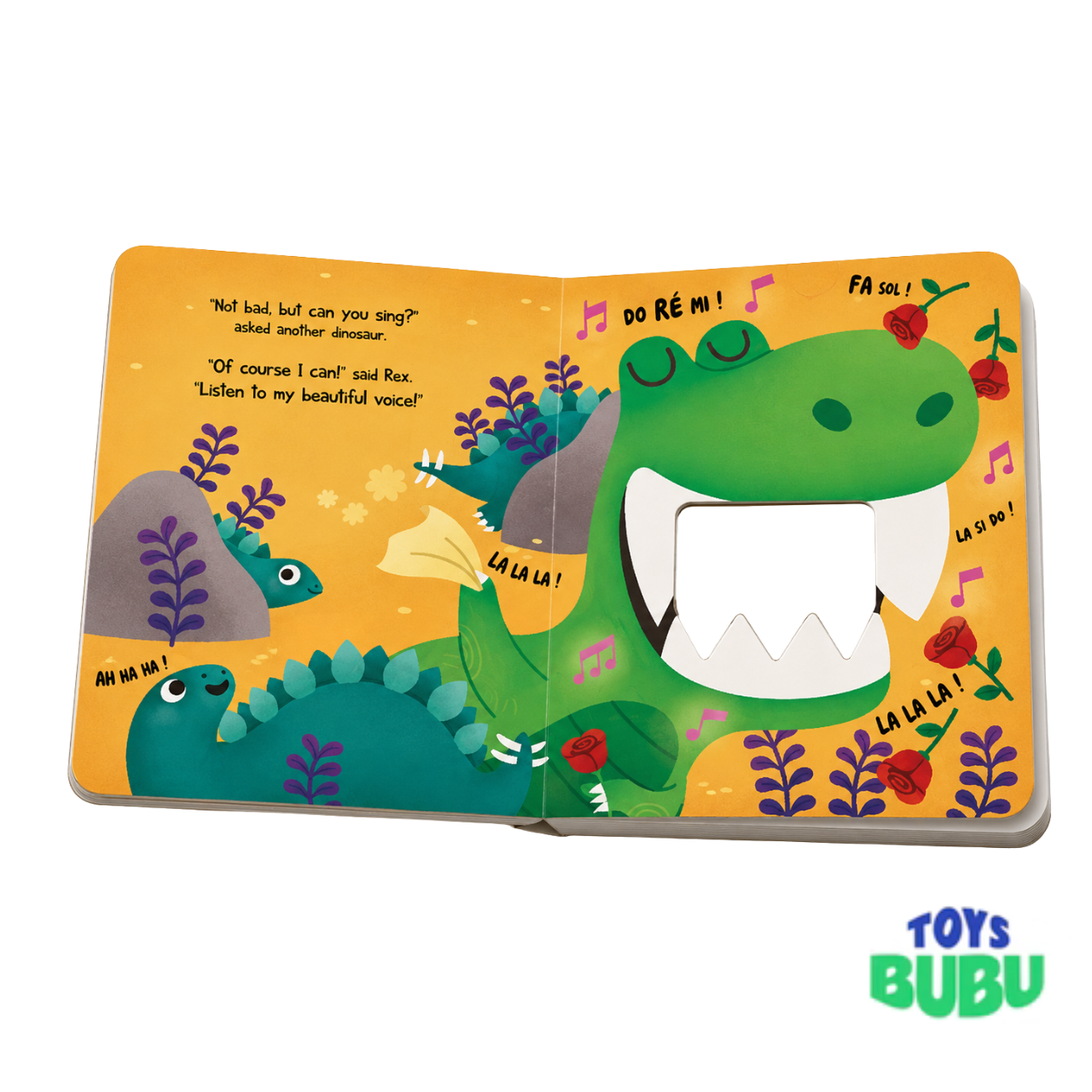 Dino Chomp - Fun Dinosaur Board Book for Toddlers by Little Bee Books
