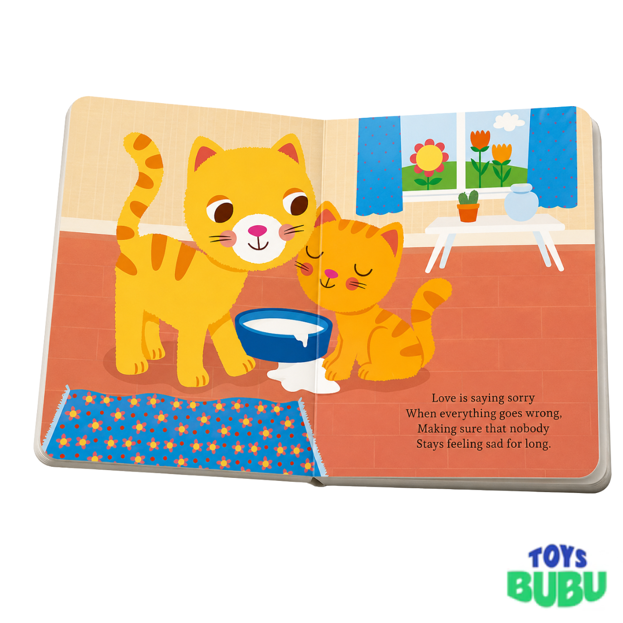 Love from Me to You Board Book – Die-Cut Interactive Storybook for Babies & Toddlers