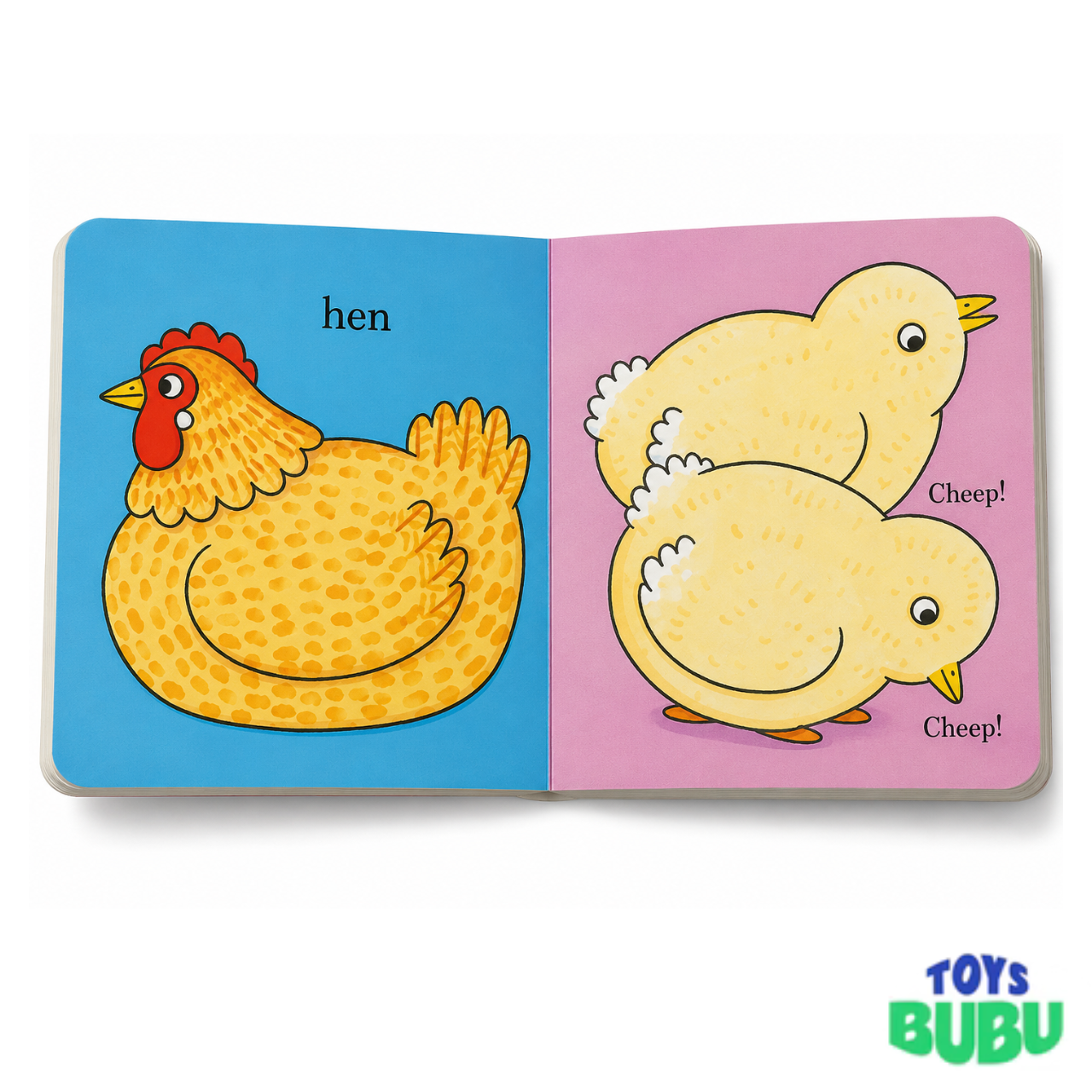 Farm Animals Board Book by Rod Campbell – First Farm Animal Book for Babies & Toddlers