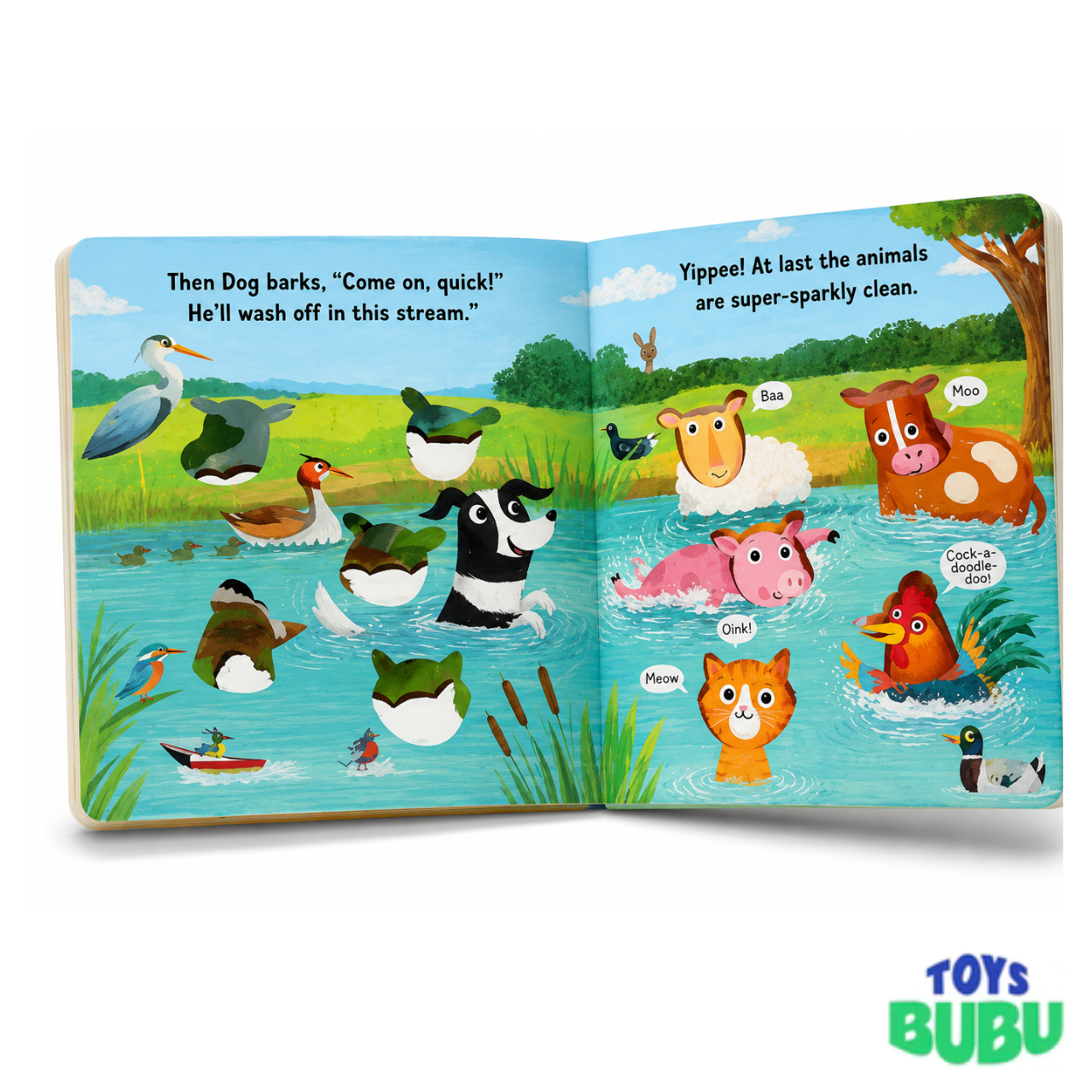 The Very Noisy Farm Squishy Sounds Board Book – Interactive Farm Animal Sound Book for Toddlers