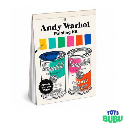 Mudpuppy Andy Warhol Watercolor Painting Kit for Kids – Paint with Water Activity Set