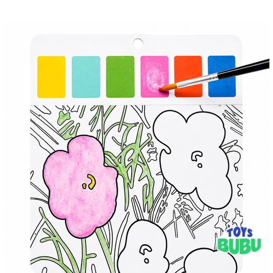 Mudpuppy Andy Warhol Watercolor Painting Kit for Kids – Paint with Water Activity Set