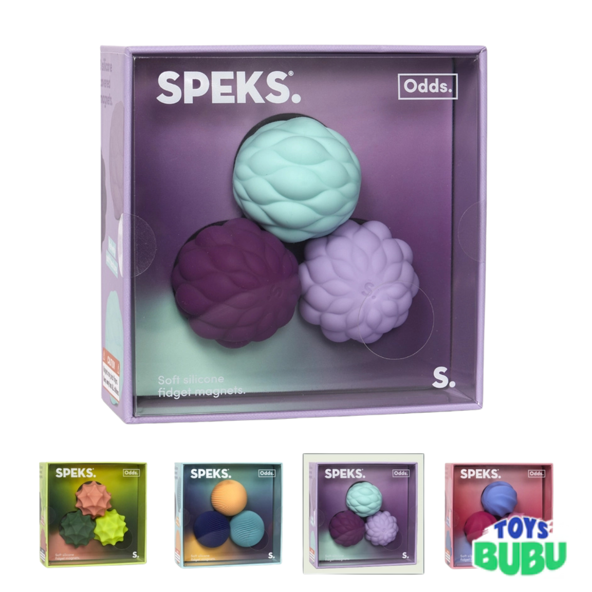 Speks Odds Magnetic Balls – Vivid Lines, Puffs & Spurs Fidget Building Set