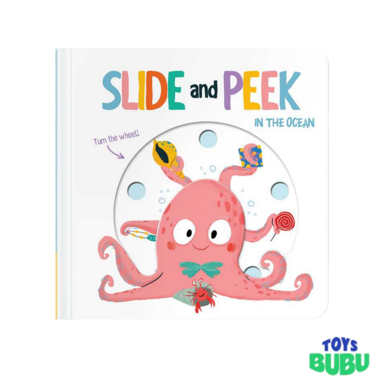 Slide and Peek In the Ocean By Little Genius Books - Early Learning Books for Infants and Toddlers