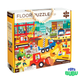 Construction Site 24-Piece Floor Puzzle for Kids – Jumbo Construction Vehicle Puzzle Ages 3+